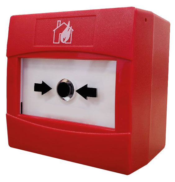 PULSANTE ROSSO CON ISOLATORE IP24