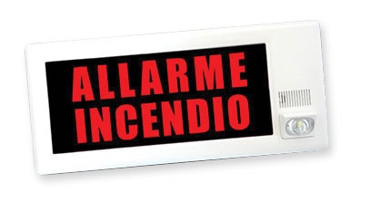 PANNELLO OA 92,3DB CON BUZZER CONV. IP21C