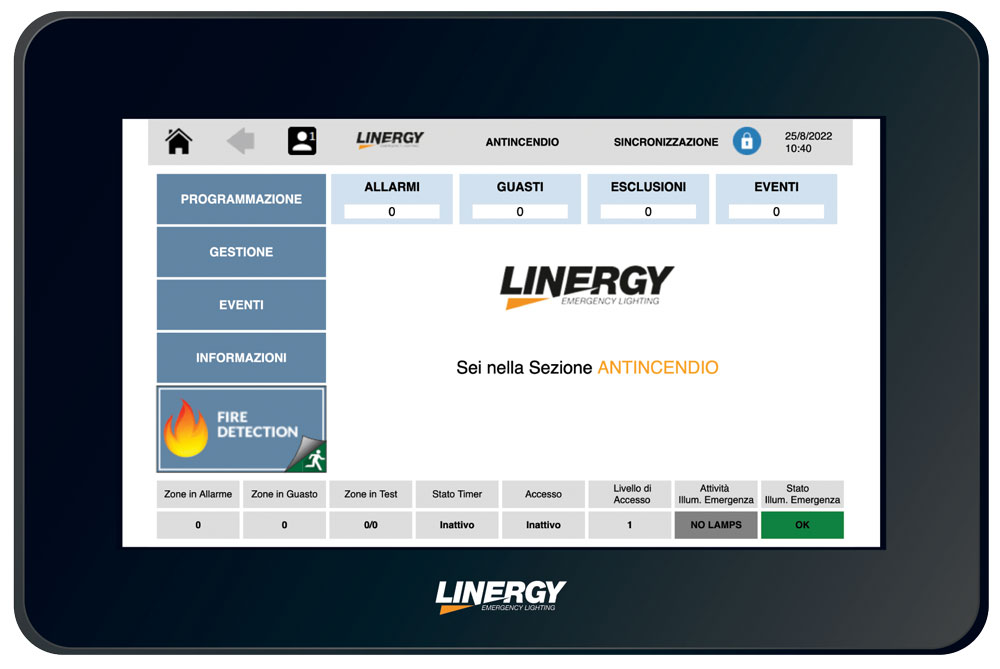 PANNELLO SINOTTICO REMOTO